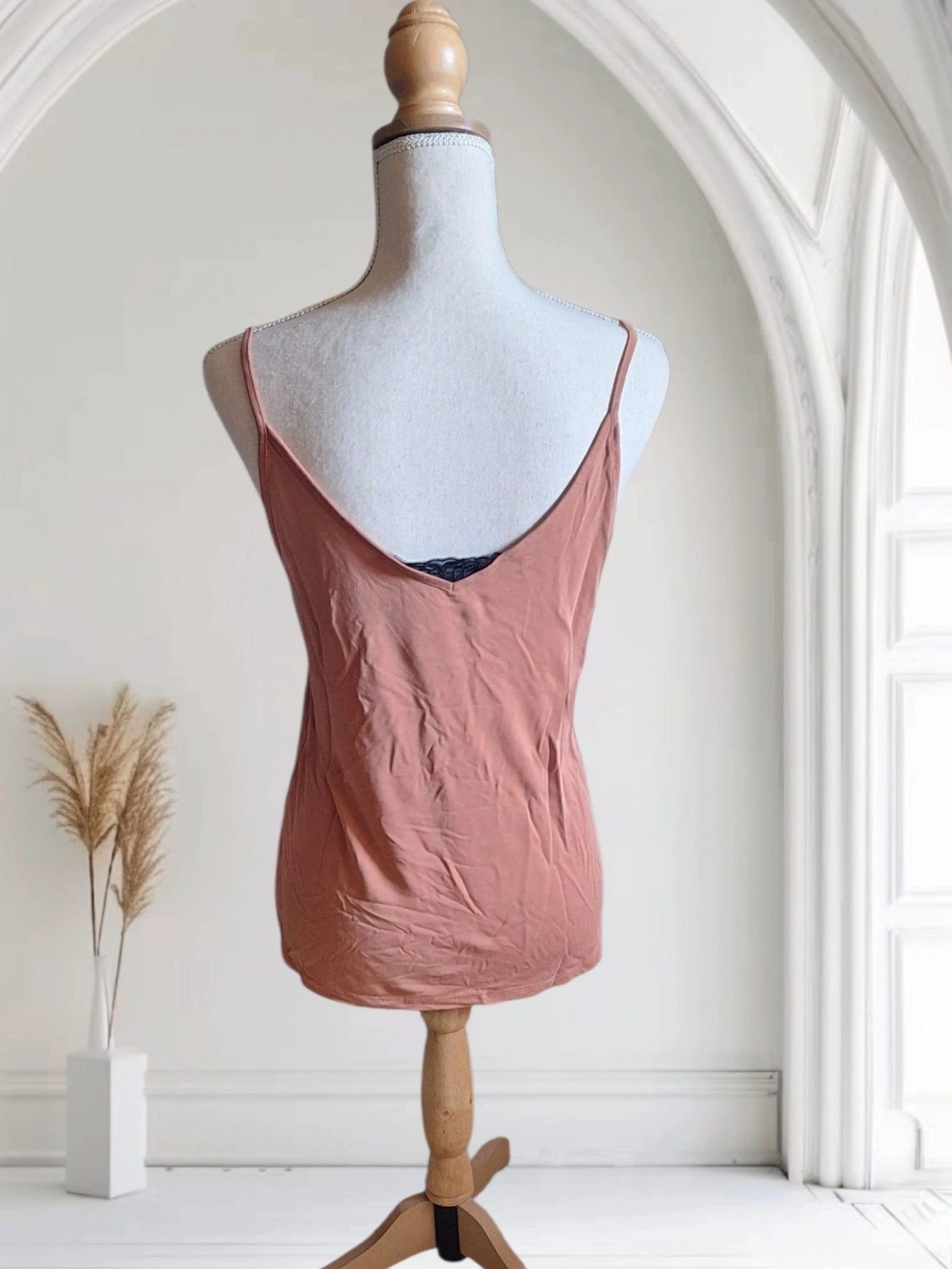 Zomertanktop met dunne schouderbandjes Terracotta Bonobo 🤎 – photo 2